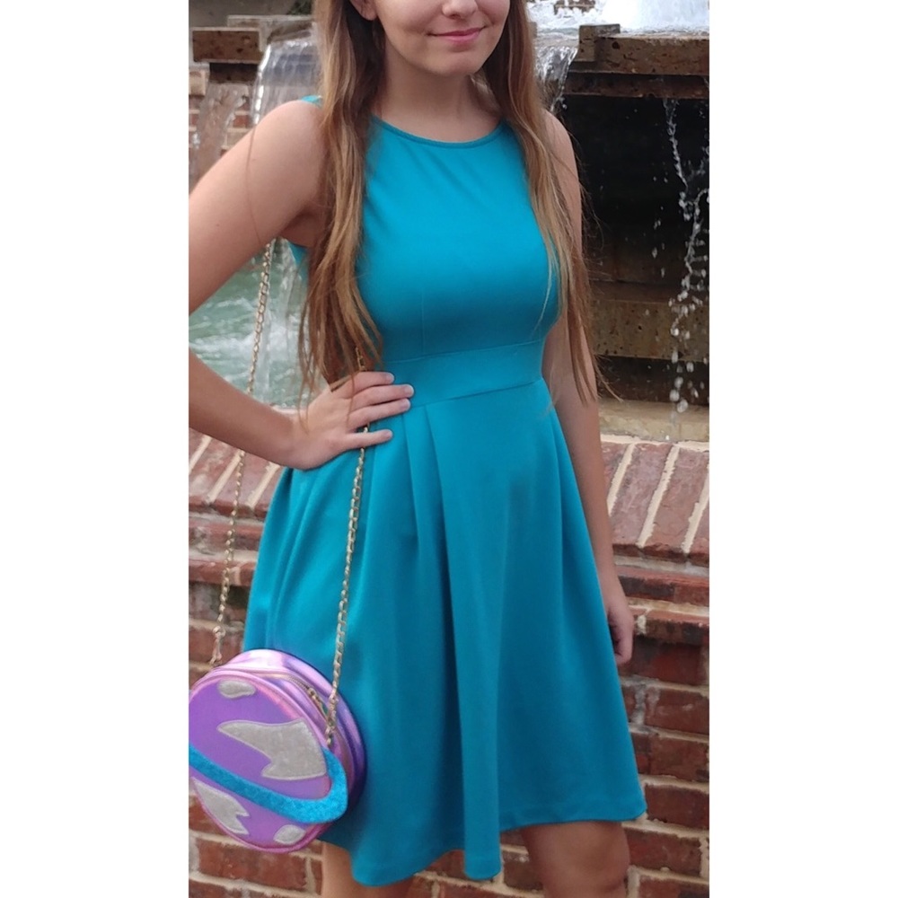 👗 Teal sundress - attention size S 👗